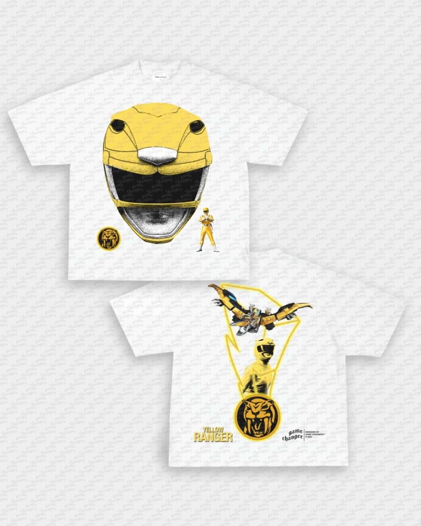 YELLOW RANGER TEE - [DS] - WINS™ GAME CHANGERS TEE - WINS LA