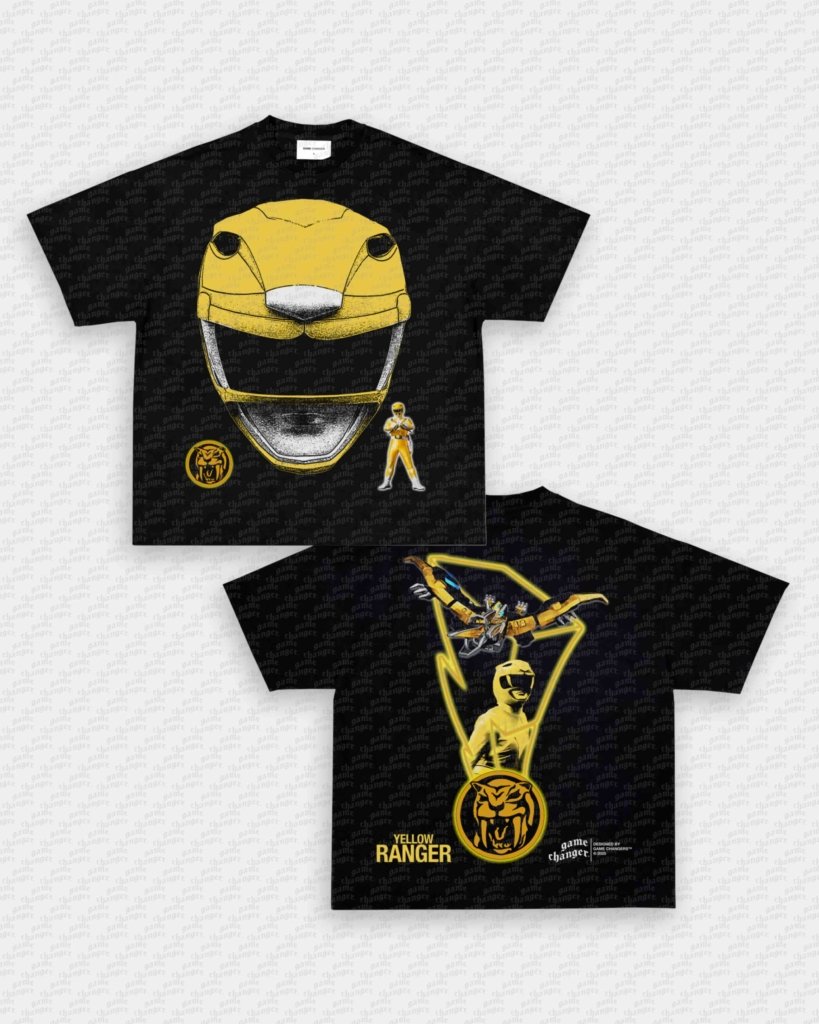 YELLOW RANGER TEE - [DS] - WINS™ GAME CHANGERS TEE - WINS LA