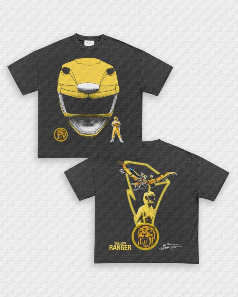 YELLOW RANGER TEE - [DS] - WINS™ GAME CHANGERS TEE - WINS LA