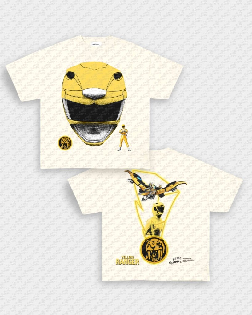 YELLOW RANGER TEE - [DS] - WINS™ GAME CHANGERS TEE - WINS LA