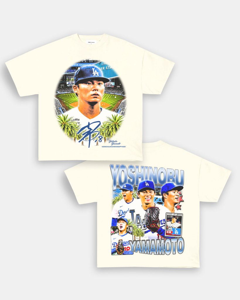 YOSHINOBU YAMAMOTO TEE - [DS] - WINS™ GAME CHANGERS TEE - WINS LA