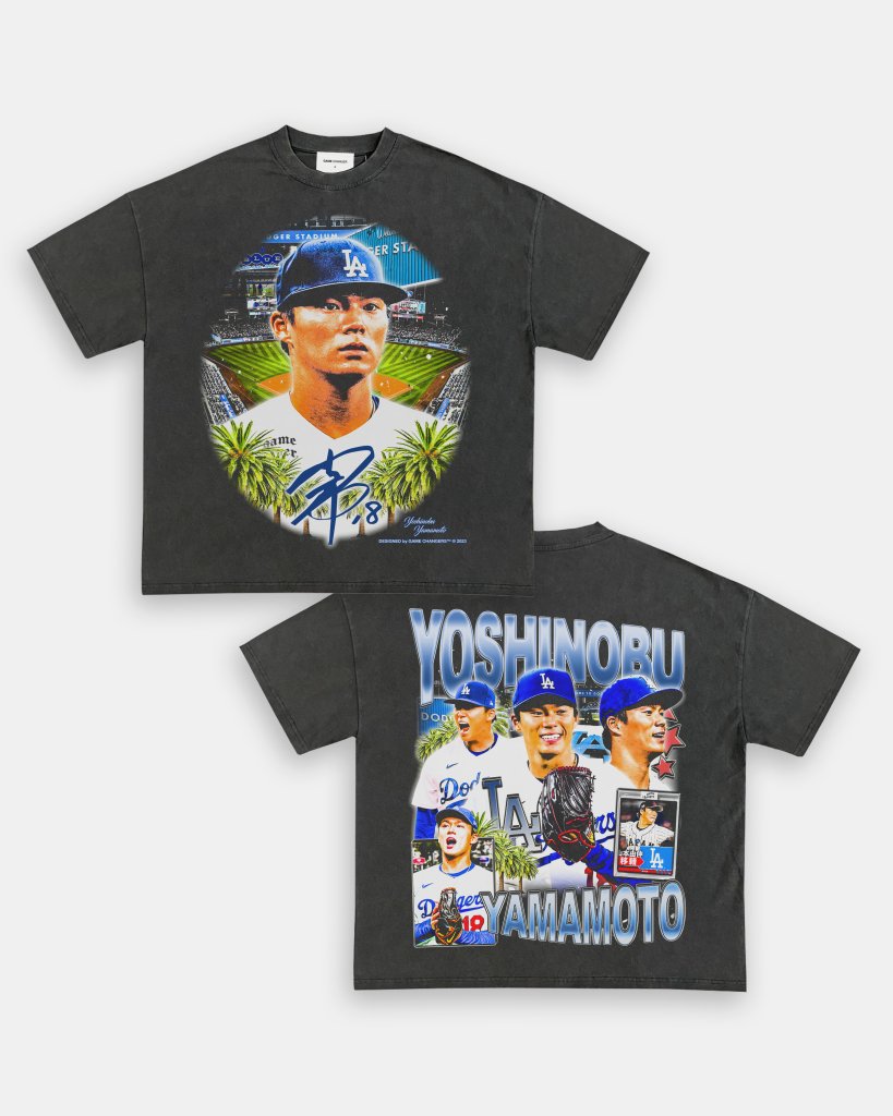 YOSHINOBU YAMAMOTO TEE - [DS] - WINS™ GAME CHANGERS TEE - WINS LA