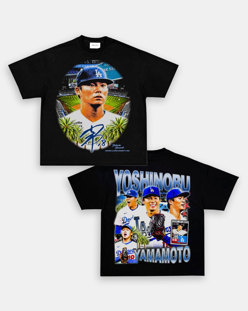 YOSHINOBU YAMAMOTO TEE - [DS] - WINS™ GAME CHANGERS TEE - WINS LA