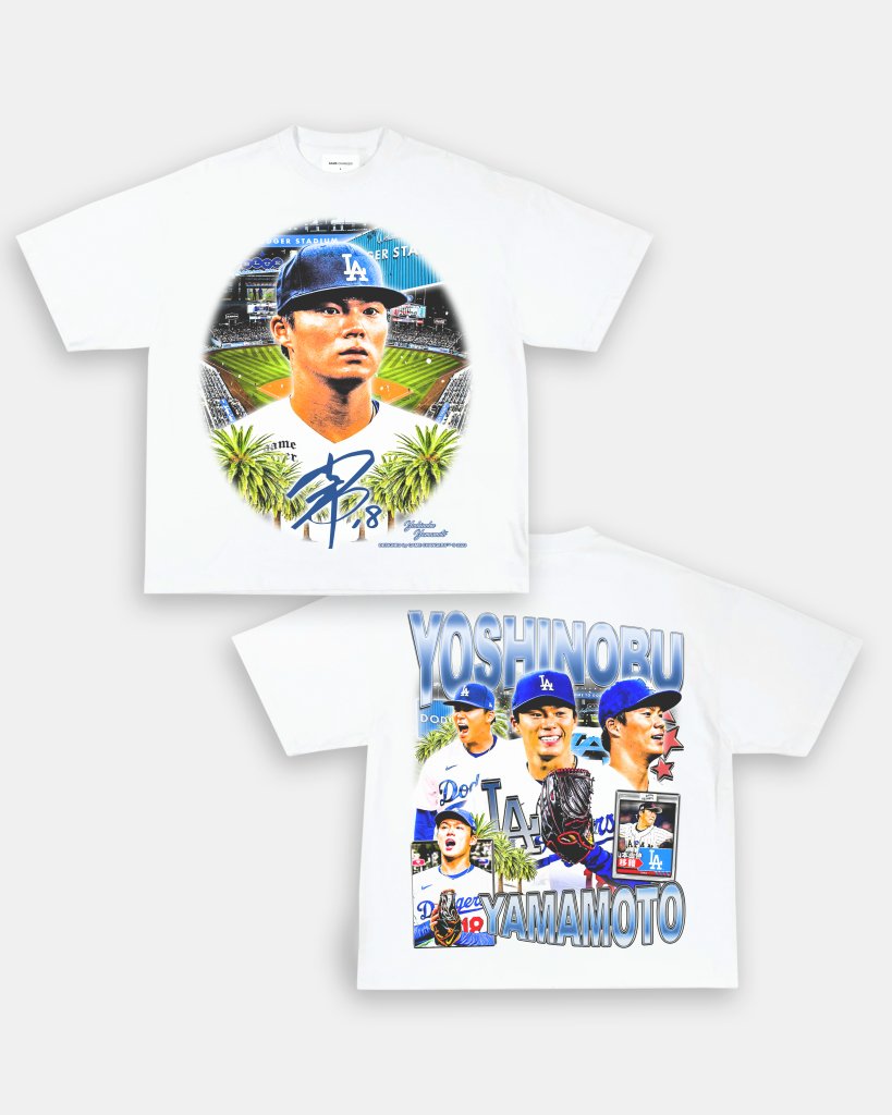 YOSHINOBU YAMAMOTO TEE - [DS] - WINS™ GAME CHANGERS TEE - WINS LA