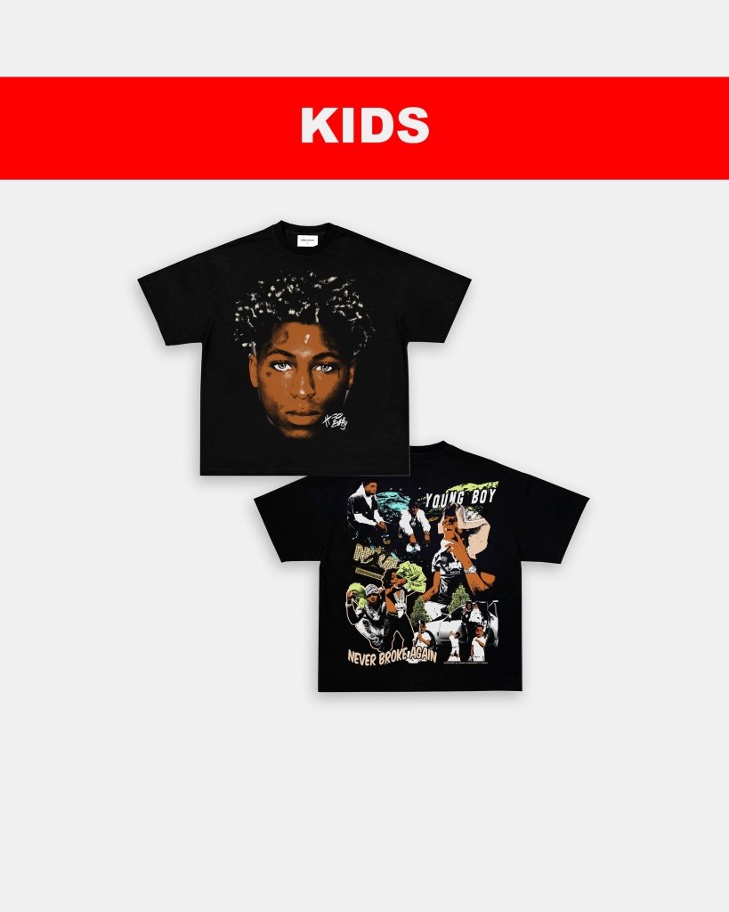 YOUNG BOY NBA - KIDS TEE - [DS] - WINS™ GAME CHANGERS TEE - WINS LA