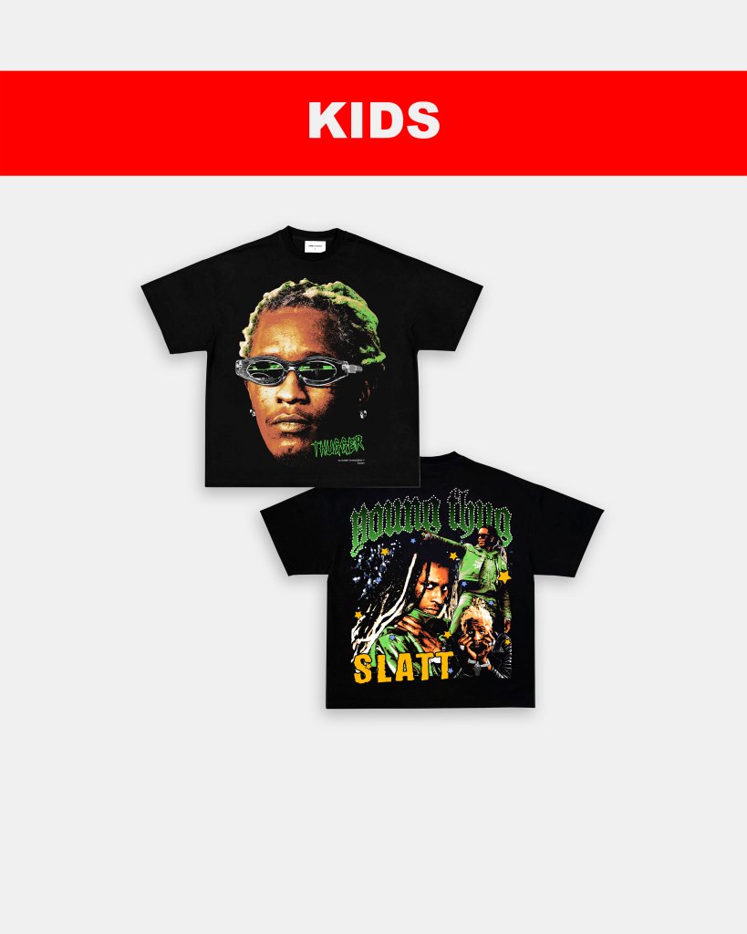 YOUNG THUG - KIDS TEE - [DS] - WINS™ GAME CHANGERS TEE - WINS LA