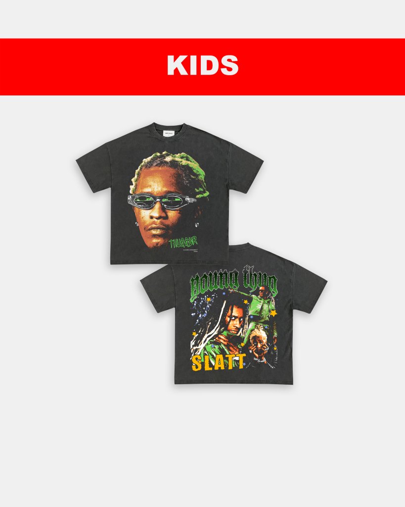 YOUNG THUG - KIDS TEE - [DS] - WINS™ GAME CHANGERS TEE - WINS LA