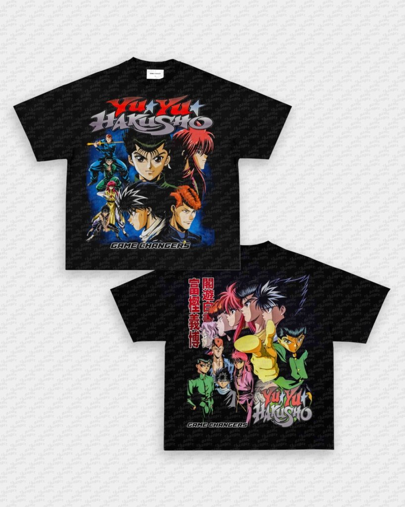 YU YU HAKUSHO V2 TEE - [DS] - WINS™ GAME CHANGERS TEE - WINS LA