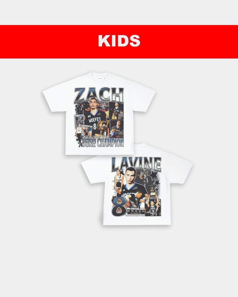 ZACH LAVINE - DUNK CHAMP - KIDS TEE - [DS] - WINS™ GAME CHANGERS TEE - WINS LA