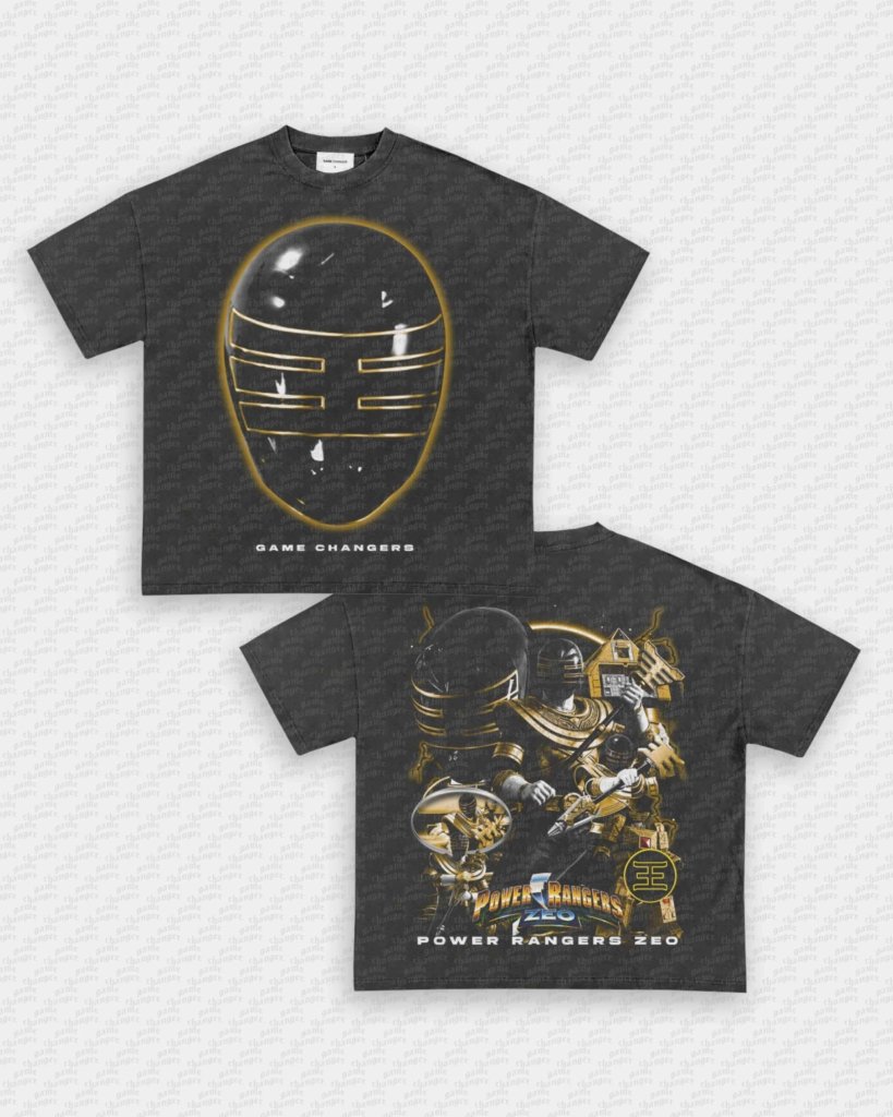 ZEO BLACK RANGER TEE - [DS] - WINS™ GAME CHANGERS TEE - WINS LA