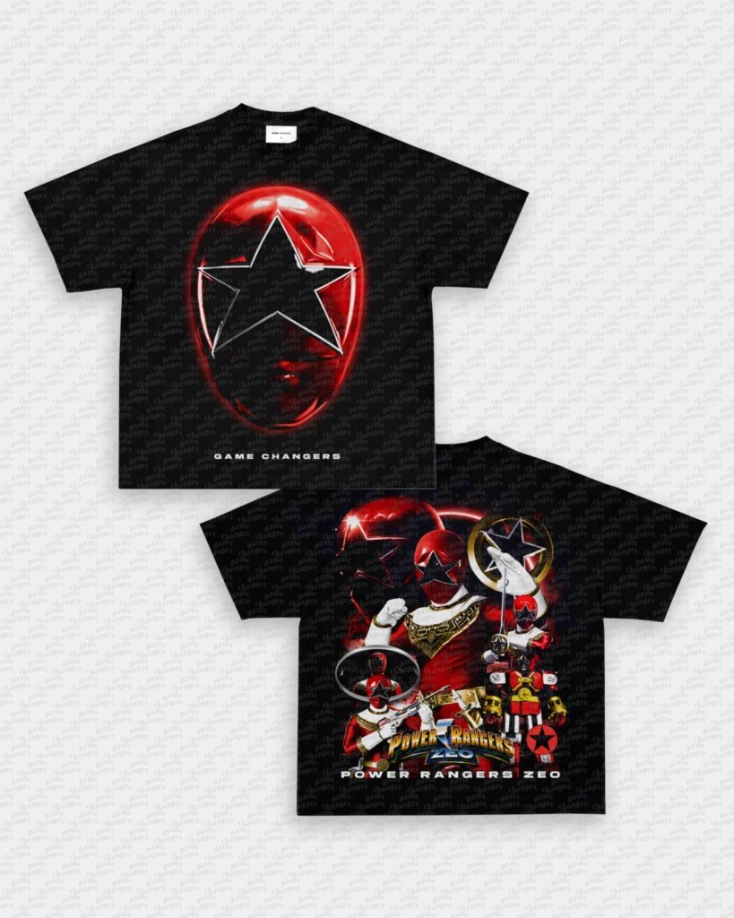ZEO RED RANGER TEE - [DS] - WINS™ GAME CHANGERS TEE - WINS LA