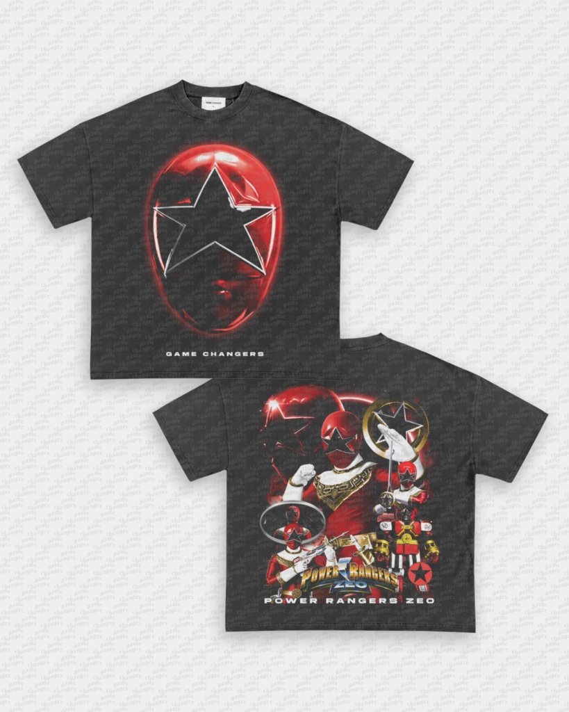 ZEO RED RANGER TEE - [DS] - WINS™ GAME CHANGERS TEE - WINS LA