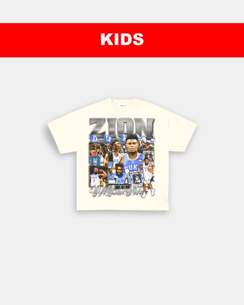 ZION WILLIAMSON - DUKE - KIDS TEE - WINS™ GAME CHANGERS TEE - WINS LA